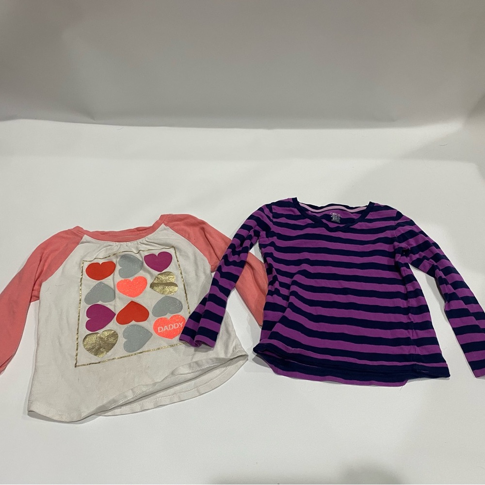 Cherokee Pink and Purple Long Sleeve Tees